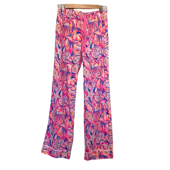 Lilly Pulitzer Other - Lilly Pulitzer pink Shell of a time pajama PJ pants